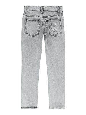 Džinsi Calvin Klein Jeans pelēks