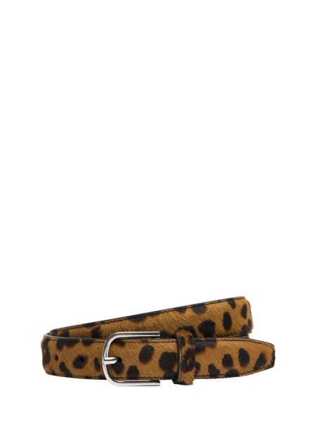 Bälte med mönster med mönster i leopard Toteme