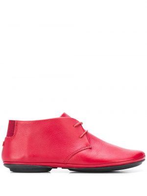 Pantofi cu șireturi din dantelă Camper roșu