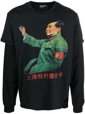 Bluza z nadrukiem z okrągłym dekoltem Enfants Riches Deprimes czarna