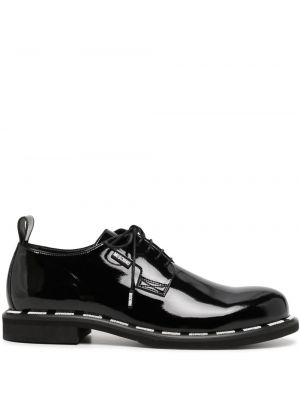 Обувки в стил дерби Moschino черно
