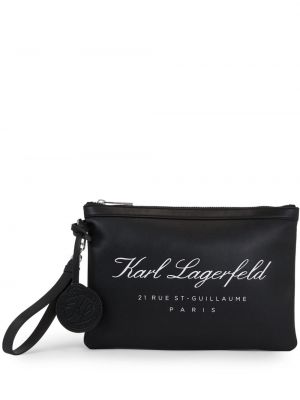 Pisemska torbica z zadrgo Karl Lagerfeld