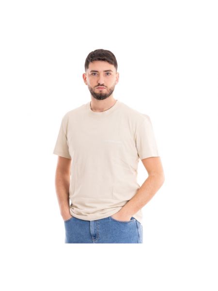 T-shirt Calvin Klein Jeans beige