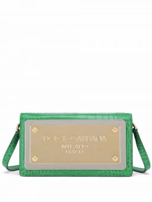 Borsa a tracolla Dolce & Gabbana verde