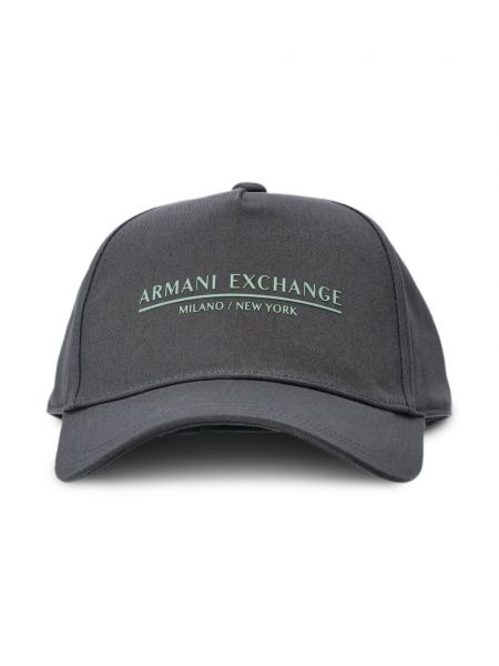 Kšiltovka Armani Exchange šedá