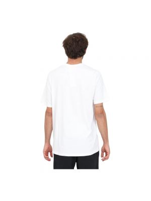 Camisa con estampado Adidas blanco