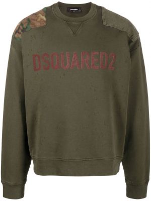 Sweatshirt Dsquared2 grön