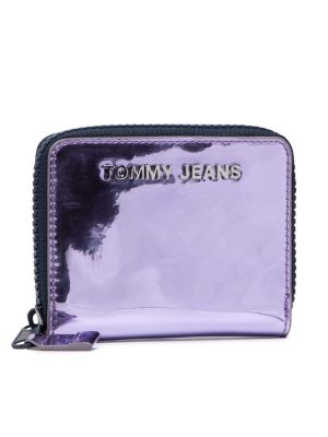 Peňaženka Tommy Jeans fialová