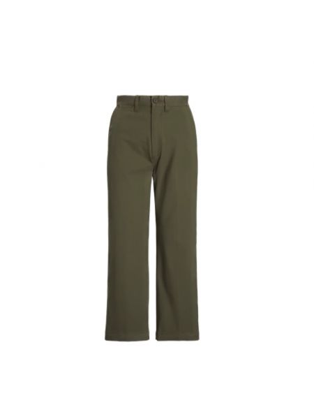 Spodnie bawełniane outdoor Ralph Lauren zielone