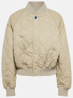 Giacca bomber trapuntata oversize Burberry beige
