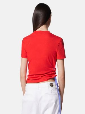 Koszulka Versace Jeans Couture czerwona