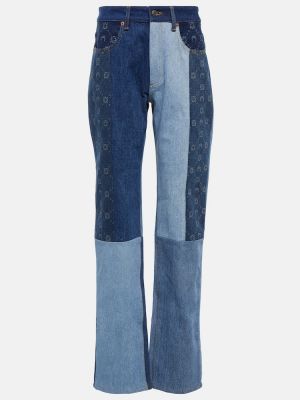 Straight jeans Marine Serre blau