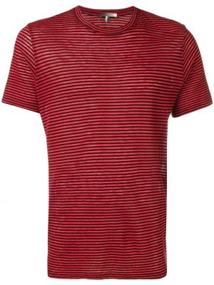 Camiseta a rayas Isabel Marant rojo