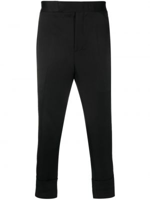 Pantaloni di cotone Sapio nero