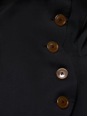 Vlněná bunda Vivienne Westwood černá