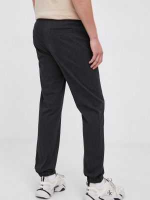 Pantaloni sport Sisley negru