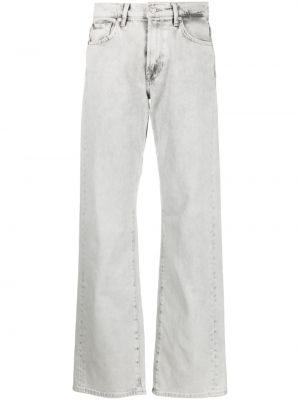 Straight leg-jeans 7 For All Mankind grå