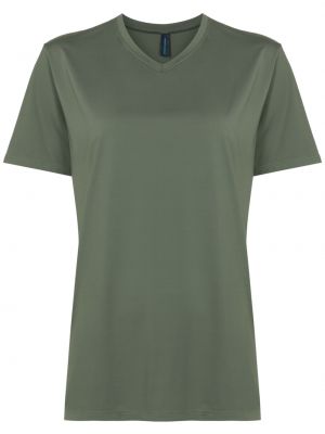 T-krekls ar v veida izgriezumu Lygia & Nanny zaļš