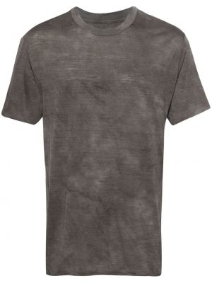Vlněné tričko Satisfy šedé