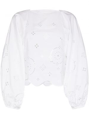 Блуза Ganni бяло