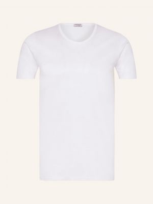 Koszulka klasyczna Zimmerli biała
