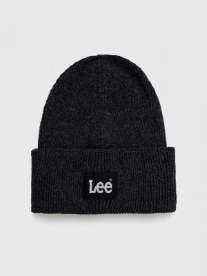 Черная кепка Lee