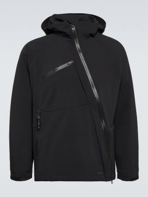 Асимметричная куртка на молнии Snow Peak черная