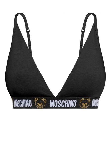 Kolmiorintaliivit Moschino musta