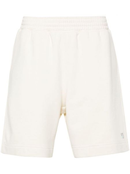 Broderet bermudashorts Givenchy hvid