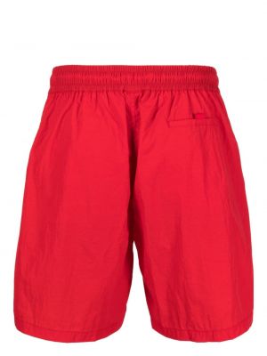 Mustriline lühikesed püksid Icecream punane