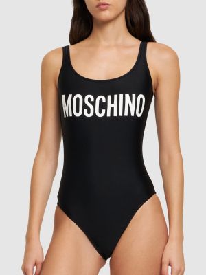 Jednodijelni kupaći kostim Moschino ružičasta