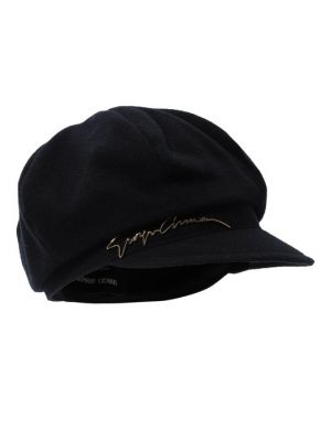 Кашемировая шерстяная кепка Giorgio Armani синяя