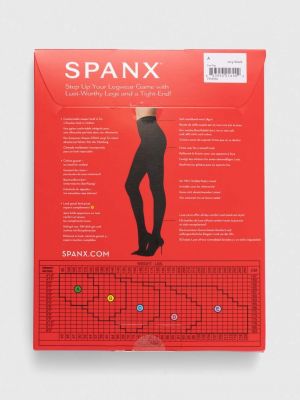 Hlačne nogavice Spanx črna
