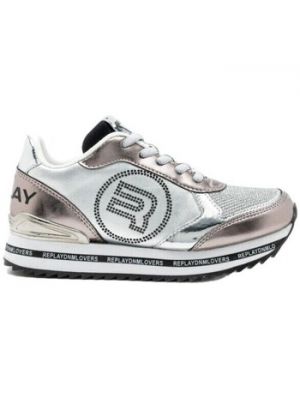 Sneakers Replay ezüstszínű