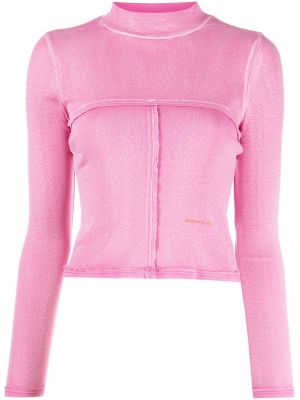 Top Eckhaus Latta - Różowy