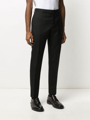 Spodnie klasyczne Saint Laurent czarne