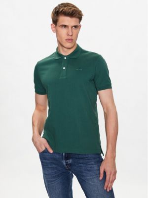 Polo marškinėliai Geox žalia