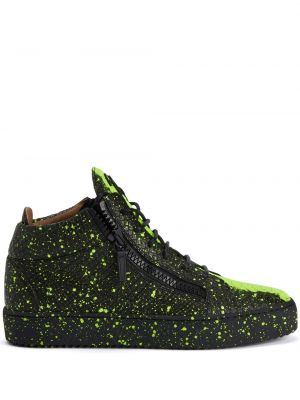 Slangemønster sneakers Giuseppe Zanotti svart