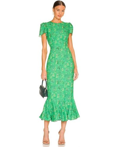 Zelené šaty Rhode