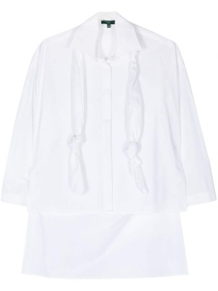 Βαμβακερό πουκάμισο Jejia λευκό