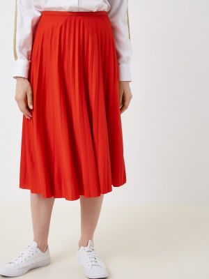 Красная юбка Lacoste