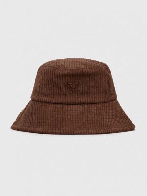 Вельветовая шляпа Roxy коричневая