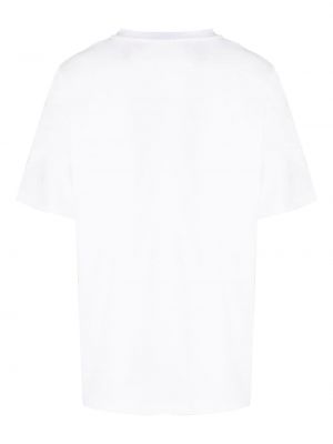 Koszulka z kieszeniami Low Brand biała
