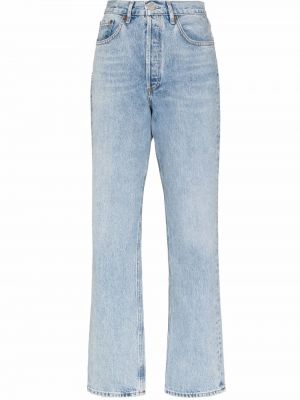 Straight jeans Agolde blå