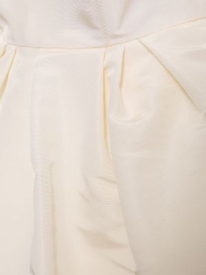 Jedwabna sukienka długa Rosie Assoulin biała