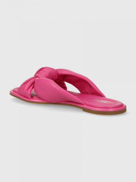 Sandale din piele Michael Michael Kors roz