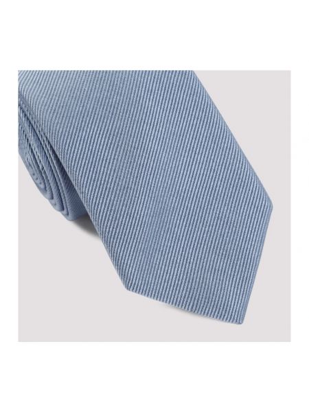 Corbata de seda Giorgio Armani azul