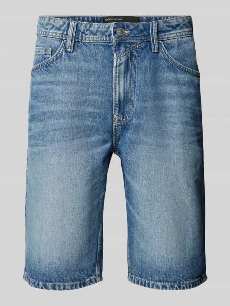 Szorty jeansowe z kieszeniami Tom Tailor Denim niebieskie