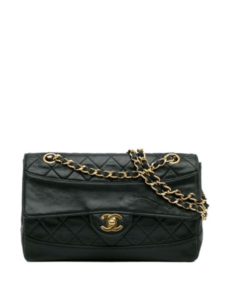 Prošívaná kabelka Chanel Pre-owned černá