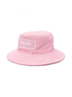 Cepure ar izšuvumiem Versace rozā
